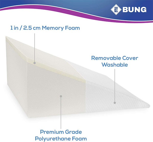 Ebung Bed Wedge Pillow 